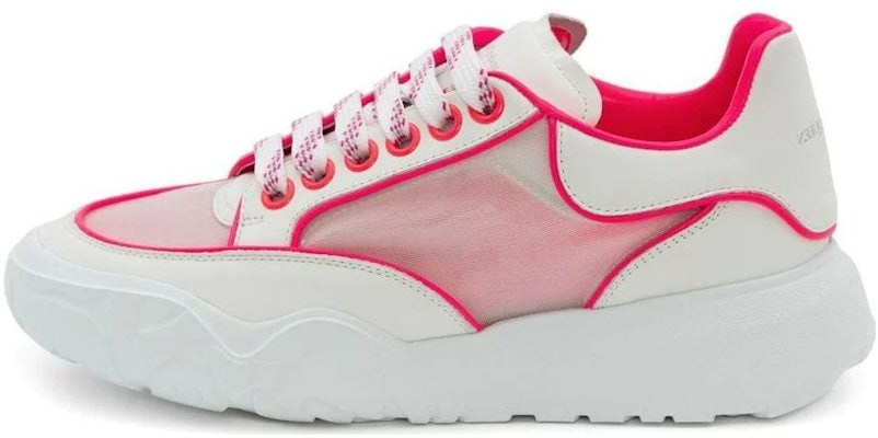 (Women) Alexander McQueen Court Trainer 'Neon Pink' 697115-WIA9Z-9757 Buy (Women) Alexander McQueen Court Trainer 'Neon Pink' 697115-WIA9Z-9757