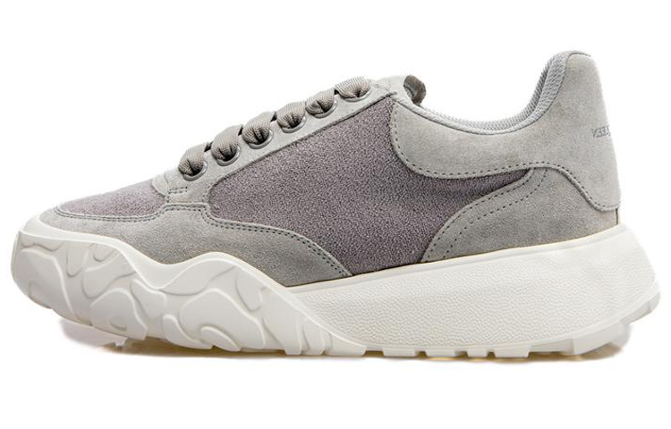 (Women) Alexander McQueen Court Trainer 'True Grey' 685675-WIA58-1813