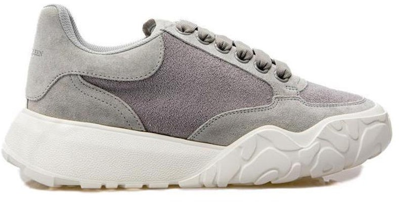 (Women) Alexander McQueen Court Trainer 'True Grey' 685675-WIA58-1813 Order (Women) Alexander McQueen Court Trainer 'True Grey' 685675-WIA58-1813