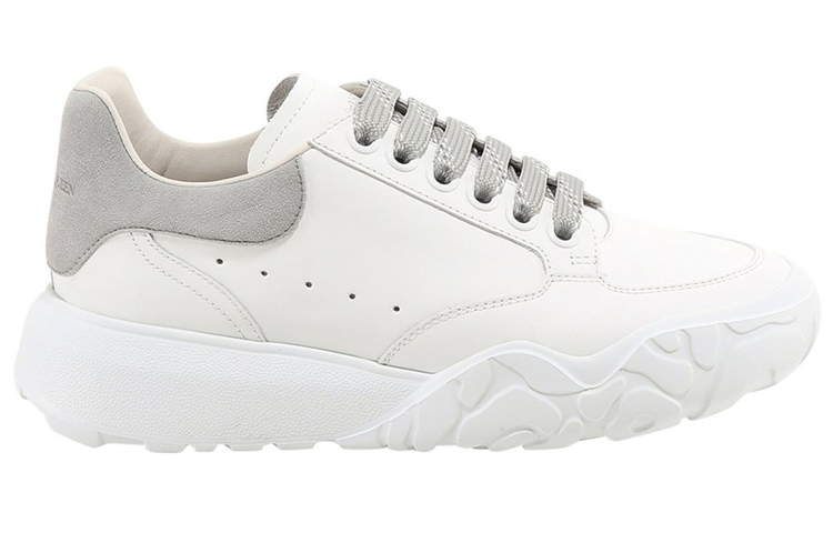 Order Alexander McQueen亞歷山大麥昆 Court Trainer 透氣 低筒 跑步鞋 女款 白