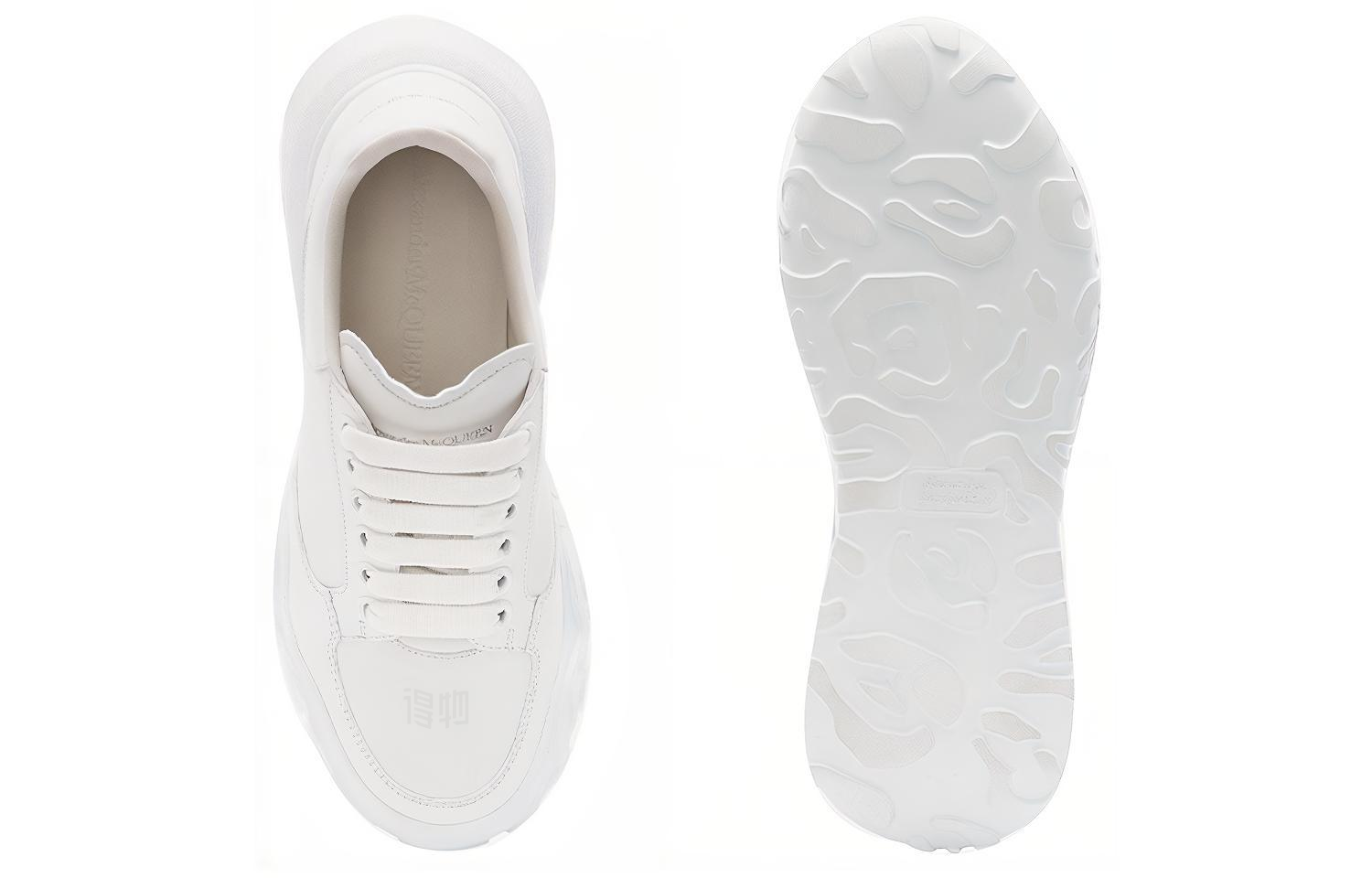 Purchase (W) Alexander McQueen Court Trainer ''Blanc'' Baskets 633915-WHZ94-9000