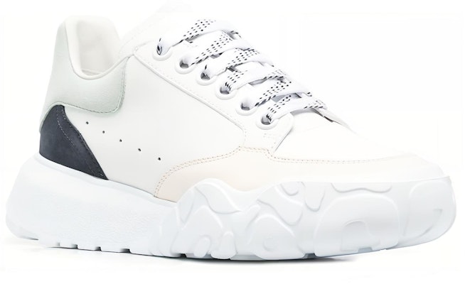 (Women) Alexander McQueen Court Trainer 'White Anthracite' 709033-WICD7-9998 Order (Women) Alexander McQueen Court Trainer 'White Anthracite' 709033-WICD7-9998