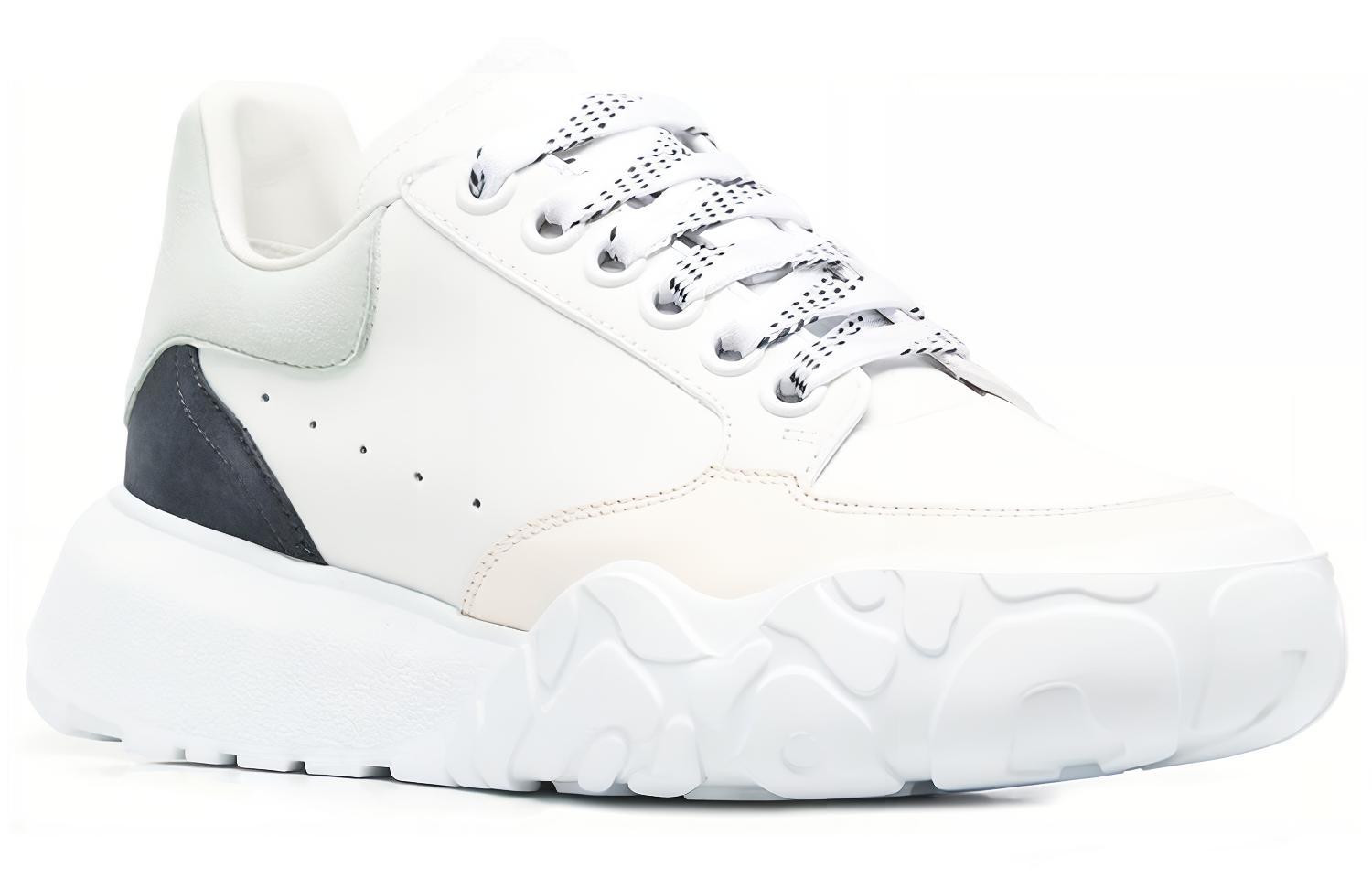 Order (W) Alexander McQueen Court Trainer 'Putih Anthracite' 709033-WICD7-9998