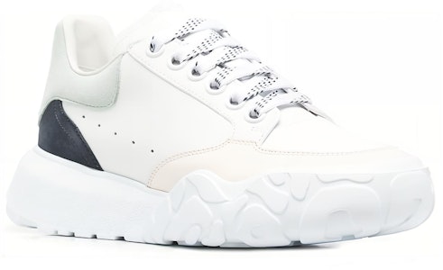 (W) Alexander McQueen Court Trainer 'Putih Anthracite' 709033-WICD7-9998 Order (W) Alexander McQueen Court Trainer 'Putih Anthracite' 709033-WICD7-9998