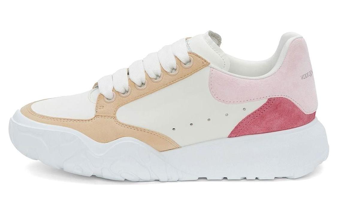 Buy (W) Alexander McQueen Kasut Trainer 'Putih Beige' 709033WIAAY8877
