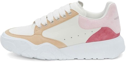 (Women) Alexander McQueen Court Trainer 'White Beige' 709033WIAAY8877 (Women) Alexander McQueen Court Trainer 'White Beige' 709033WIAAY8877