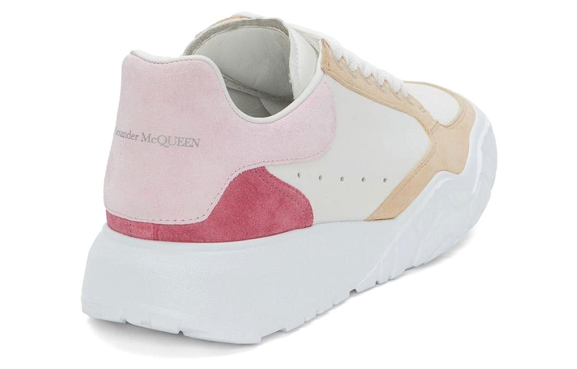 (W) Alexander McQueen Court Trainer 'White Beige' 圖 4