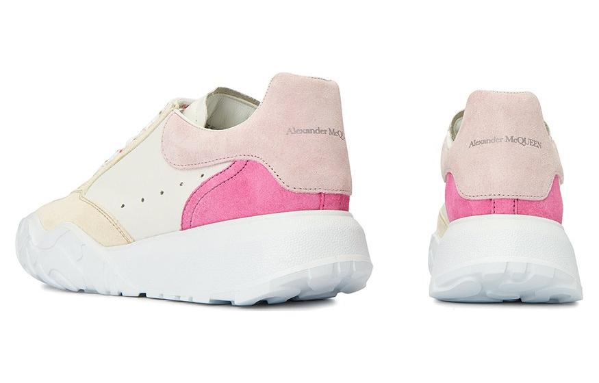 (W) Alexander McQueen Court Trainer 'White Beige' 圖 5