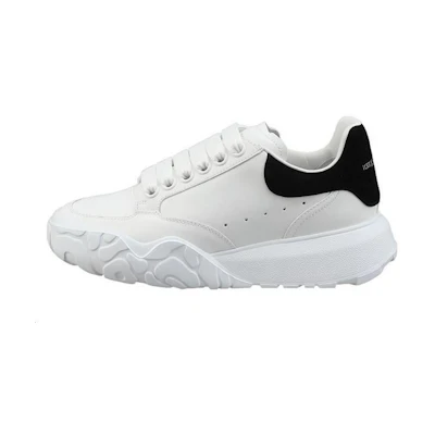 (W) Alexander McQueen Court Trainer 'White Black'