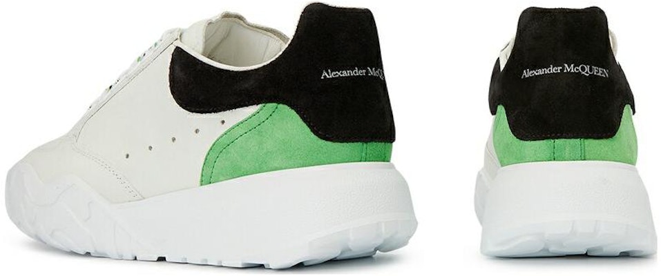 (W) 알렉산더 맥퀸 코트 트레이너 (흰/검/녹) 709033-WIAA1-8950 Shop (W) 알렉산더 맥퀸 코트 트레이너 (흰/검/녹) 709033-WIAA1-8950