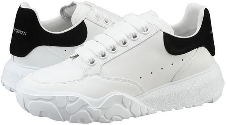 (Women) Alexander McQueen Court Trainer 'White Black' 633915WIA9A9061 Shop (Women) Alexander McQueen Court Trainer 'White Black' 633915WIA9A9061