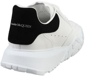 (W) 알렉산더 맥퀸 코트 트레이너 화이트/블랙 633915-WIA9A-9061 Details for (W) 알렉산더 맥퀸 코트 트레이너 화이트/블랙 633915-WIA9A-9061