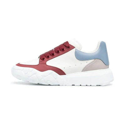 (W) Alexander McQueen Court Trainer 'White Blue Red'