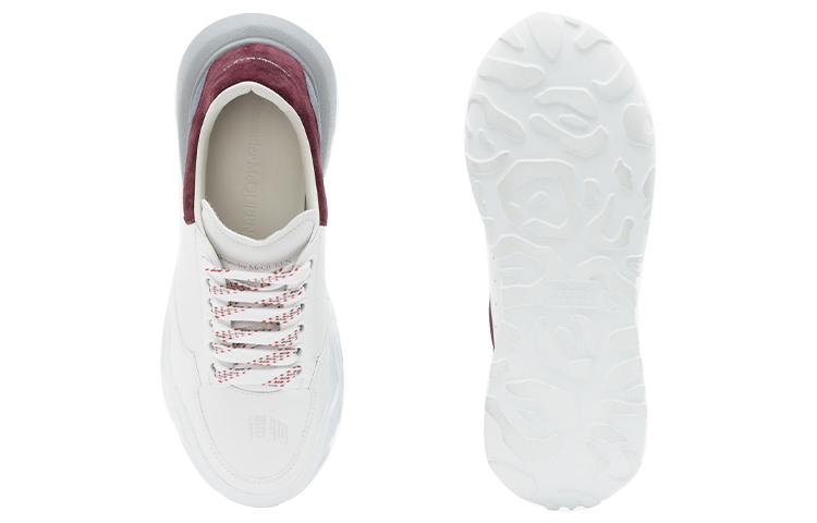 Purchase (W) Alexander McQueen Court Trainer ''Blanc Bordeaux'' 633914-WHZ93-9609