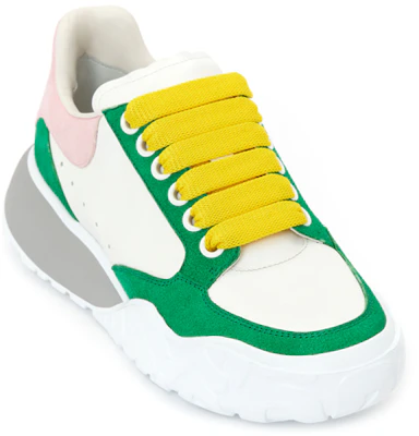 (W) Alexander McQueen Court Trainer ''Wit Groen'' 633914WIA949408 Lookbook (W) Alexander McQueen Court Trainer ''Wit Groen'' 633914WIA949408