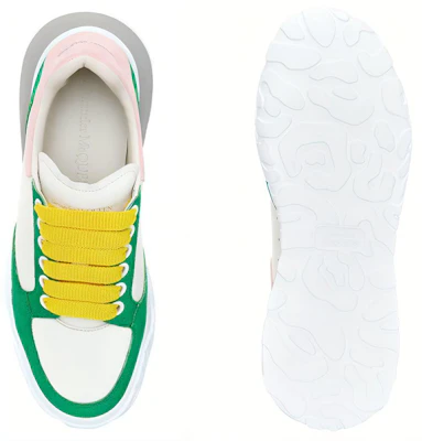 (W) Alexander McQueen Court Trainer ''Wit Groen'' 633914WIA949408 Shop (W) Alexander McQueen Court Trainer ''Wit Groen'' 633914WIA949408