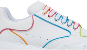 (W) Alexander McQueen Sepatu Court 'Putih Multi' 676691-WIA9P-9035 Order (W) Alexander McQueen Sepatu Court 'Putih Multi' 676691-WIA9P-9035