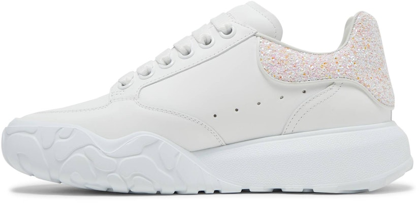 (Women) Alexander McQueen Court Trainer 'White Pink Glitter' 657566-WIA91-9395 Lookbook (Women) Alexander McQueen Court Trainer 'White Pink Glitter' 657566-WIA91-9395