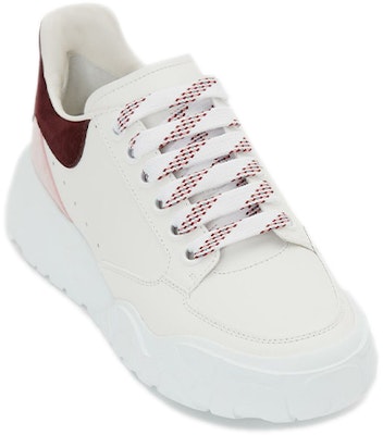 (W) Alexander McQueen Zapatillas Court 'Blanco Rosa Burdeos' 633915WHZ9B9634 Lookbook (W) Alexander McQueen Zapatillas Court 'Blanco Rosa Burdeos' 633915WHZ9B9634