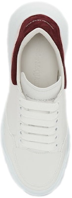 (W) Alexander McQueen Zapatillas Court 'Blanco Rosa Burdeos' 633915WHZ9B9634 Purchase (W) Alexander McQueen Zapatillas Court 'Blanco Rosa Burdeos' 633915WHZ9B9634