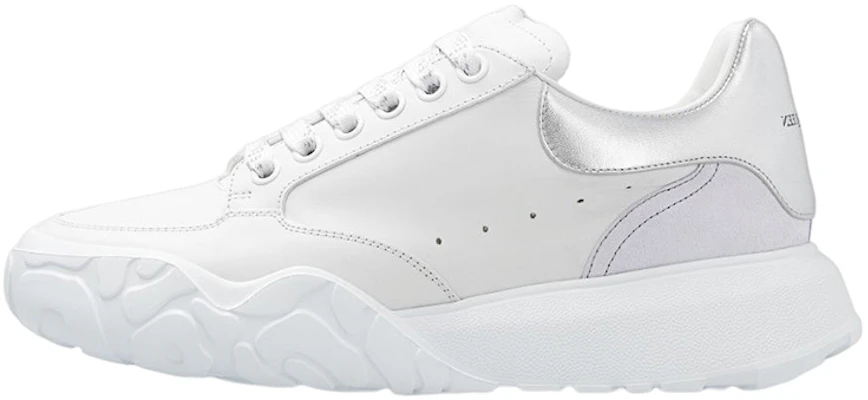 (W) Alexander McQueen Court Trainer ''Weiß Silber'' 709033WIAAZ8879 Buy (W) Alexander McQueen Court Trainer ''Weiß Silber'' 709033WIAAZ8879