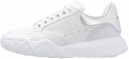 (Women) Alexander McQueen Court Trainer 'White Silver' 709033WIAAZ8879 (Women) Alexander McQueen Court Trainer 'White Silver' 709033WIAAZ8879