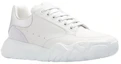 Lookbook (W) Alexander McQueen Court Trainer ''Weiß Silber'' 709033WIAAZ8879