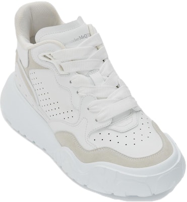 (W) Alexander McQueen Sepatu Court 'Putih Perak' 708082-WICD6-9071 Lookbook (W) Alexander McQueen Sepatu Court 'Putih Perak' 708082-WICD6-9071