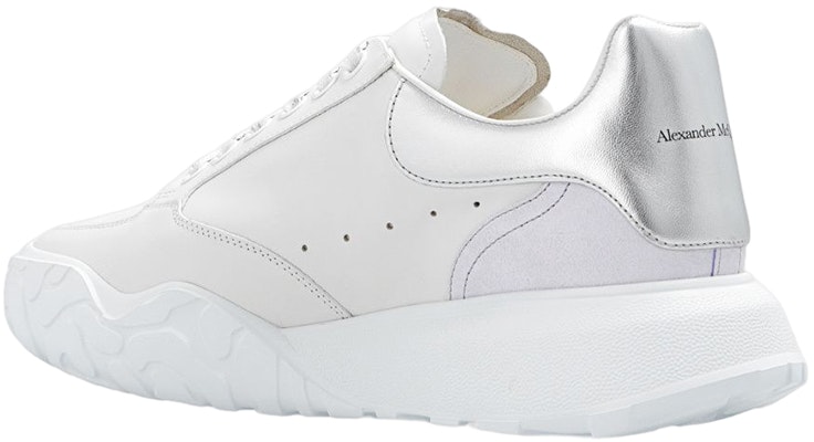 (W) Alexander McQueen Sepatu Court 'Putih Perak' 709033WIAAZ8879 Lookbook (W) Alexander McQueen Sepatu Court 'Putih Perak' 709033WIAAZ8879