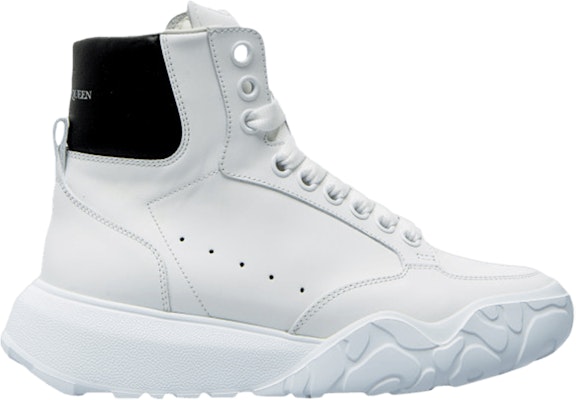 (W) Alexander McQueen Sepatu Tinggi 'Putih Hitam' 666380-WIA9I-9061 Buy (W) Alexander McQueen Sepatu Tinggi 'Putih Hitam' 666380-WIA9I-9061