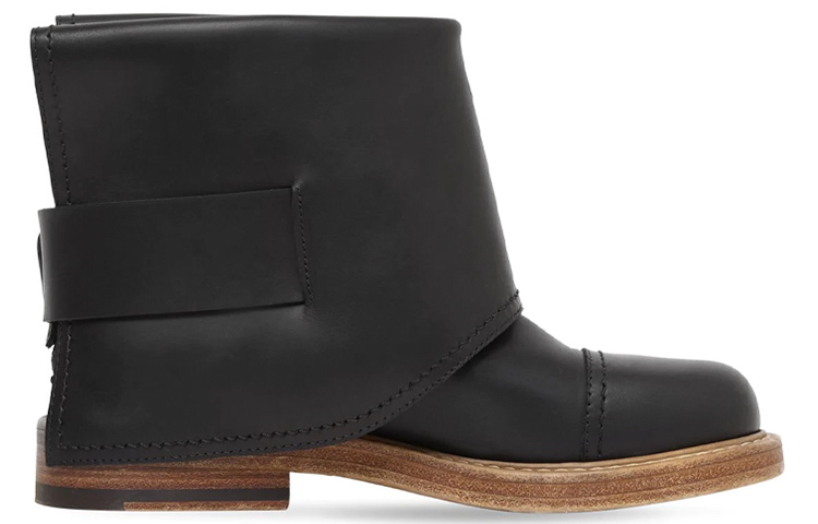 Order (Women) Alexander McQueen Cuff 'Black Calfskin Buckle' 621834WHXZ91088