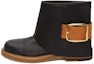 Buy (W) Alexander McQueen Cuff Black 'But Kasut Kulit Anak Lembu Tanned Sayuran' 621834WHXZ91980