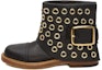 Buy (Women) Alexander McQueen Cuff Low 'Black Leather' 621832WHXZ61088