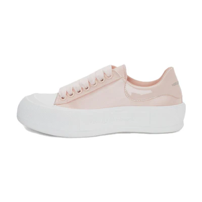 (W) Alexander McQueen Deck 'Rose Pink Satin Lace'