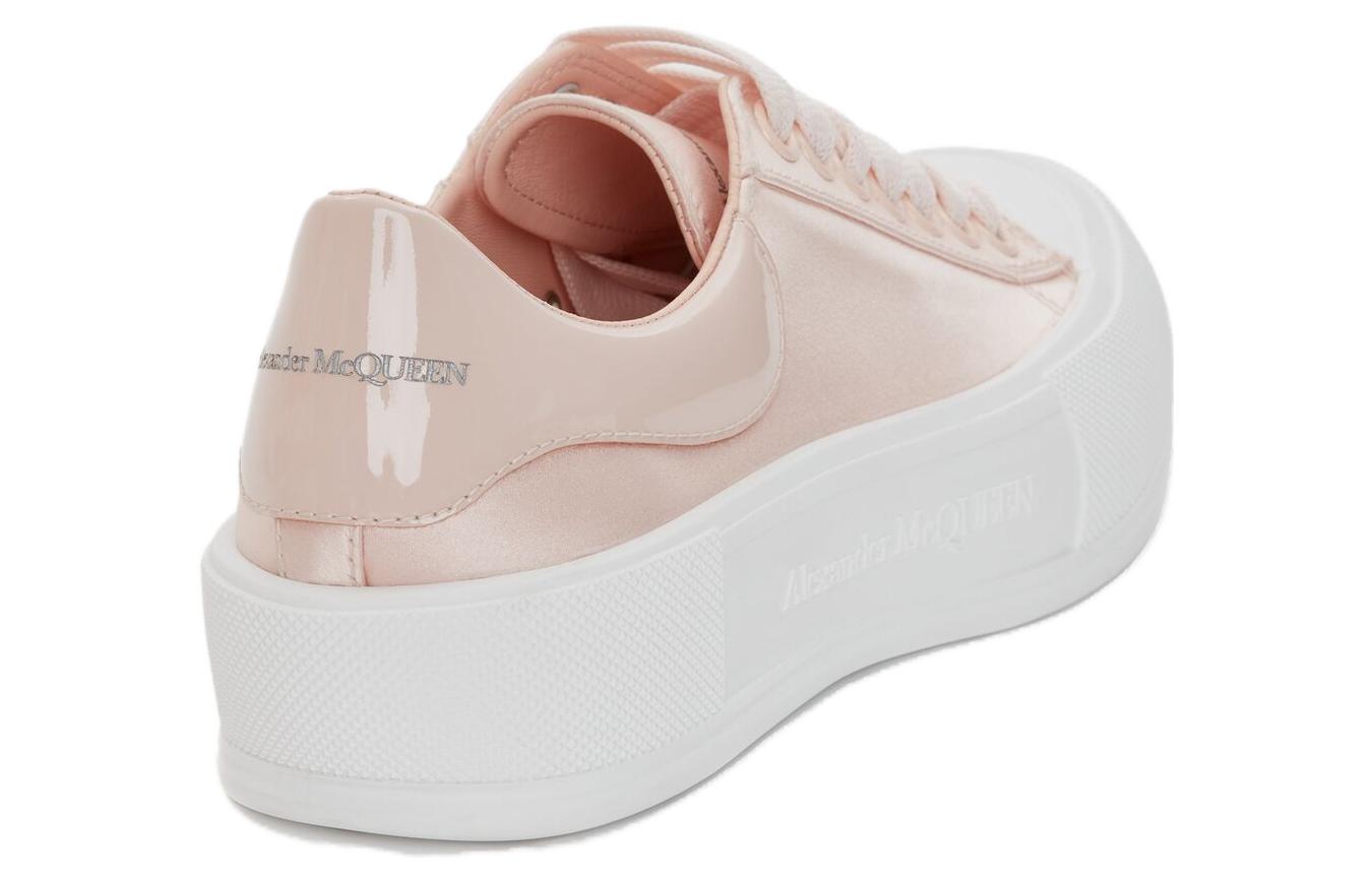 Shop (W) Alexander McQueen Deck 'Satin Pink Rose' 708085W4SBB5969