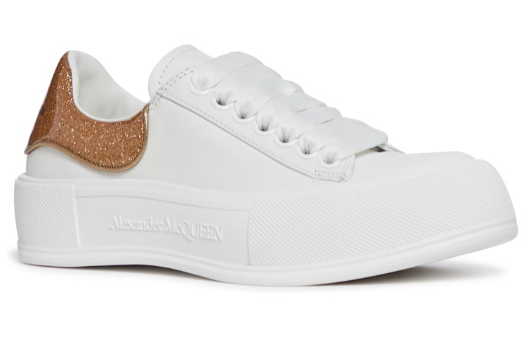 Lookbook (W) Alexander McQueen Deck 'Blanco Oro' 702047WICEM9053