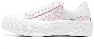 (Women) Alexander McQueen Deck 'White Pink' 702048W4JFB5823 (Women) Alexander McQueen Deck 'White Pink' 702048W4JFB5823
