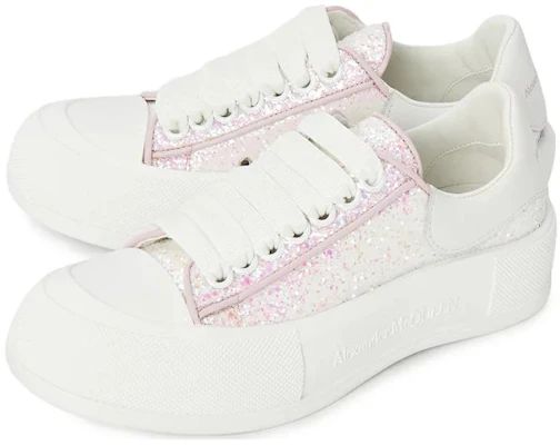 (W) Alexander McQueen Deck ''Wit Roze'' 702048W4JFB5823 Lookbook (W) Alexander McQueen Deck ''Wit Roze'' 702048W4JFB5823