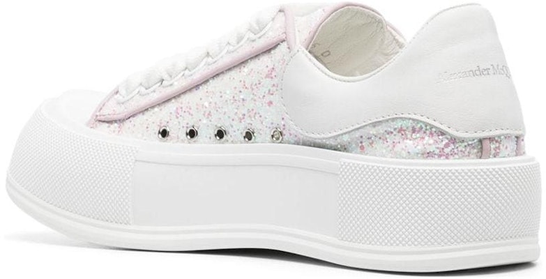 (W) 알렉산더 맥퀸 덱 화이트 핑크 (Alexander McQueen Deck 화이트 핑크) 702048W4JFB5823 Shop (W) 알렉산더 맥퀸 덱 화이트 핑크 (Alexander McQueen Deck 화이트 핑크) 702048W4JFB5823