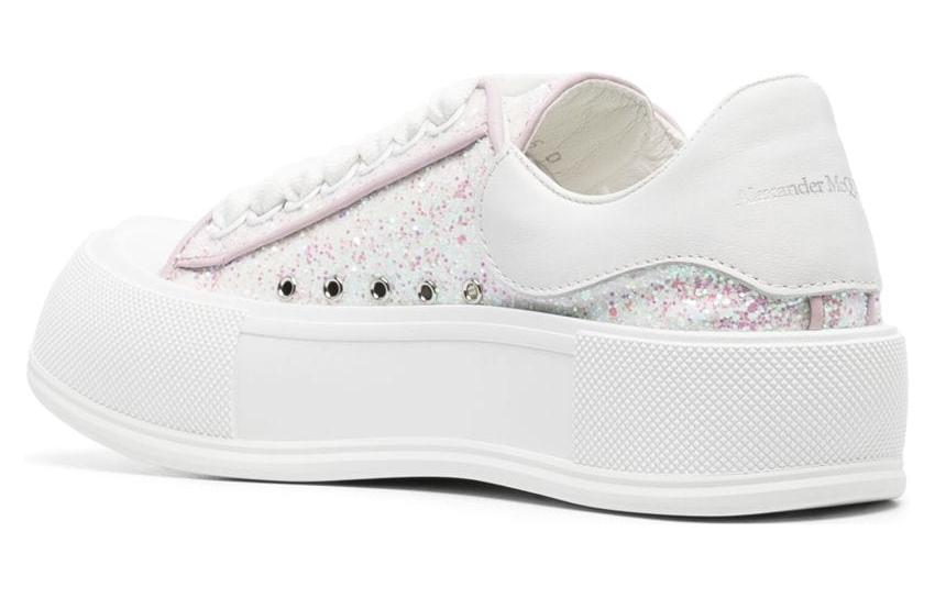 Purchase (W) Alexander McQueen Deck ''Wit Roze'' 702048W4JFB5823
