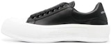 Buy (W) Alexander McQueen Deck Kasut Plimsoll 'Hitam Putih' 697121-WIAB6-1070