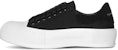 (W) Alexander McQueen Deck Lace-Up Plimsoll 'Hitam' 654593-W4PQ1-1070