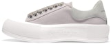 Buy (Women) Alexander McQueen Deck Lace-Up Plimsoll 'Grey' 654593-W4MV7-1359