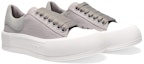 Order (Women) Alexander McQueen Deck Lace-Up Plimsoll 'Grey' 654593-W4MV7-1359