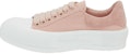 (Women) Alexander McQueen Deck Lace-Up Plimsoll 'Magnolia' 654593-W4PQ1-9297
