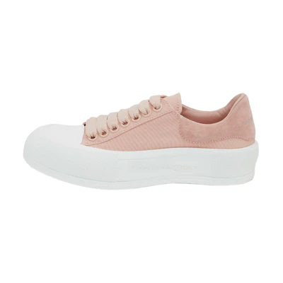 (W) Alexander McQueen Deck Lace-Up Plimsoll 'Magnolia'