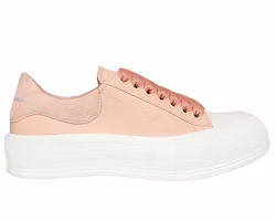 (Women) Alexander McQueen Deck Lace-Up Plimsoll 'Magnolia' 654593-W4PQ1-9297 (Women) Alexander McQueen Deck Lace-Up Plimsoll 'Magnolia' 654593-W4PQ1-9297
