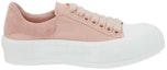 Order (Women) Alexander McQueen Deck Lace-Up Plimsoll 'Magnolia' 654593-W4PQ1-9297