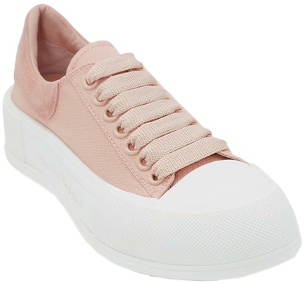 (Women) Alexander McQueen Deck Lace-Up Plimsoll 'Magnolia' 654593-W4PQ1-9297 Lookbook (Women) Alexander McQueen Deck Lace-Up Plimsoll 'Magnolia' 654593-W4PQ1-9297