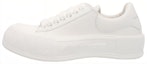 Buy (W) Alexander McQueen Deck Lace-Up Plimsoll 'Optic White' Putih 697121-WIAB6-9065